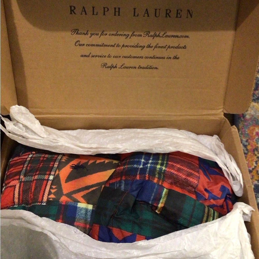 Ralph Lauren Colorful Plaid Outerwear